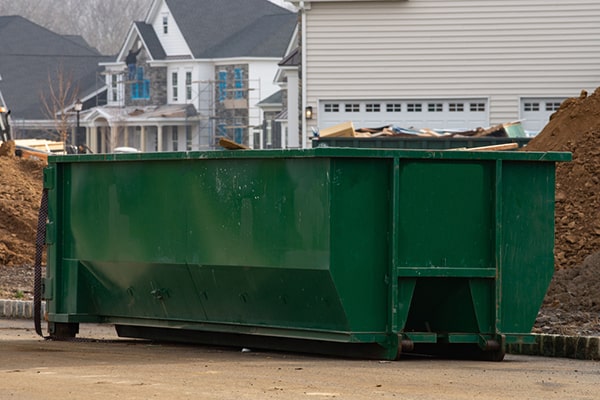 there may be additional fees for extended rental of the construction dumpsters